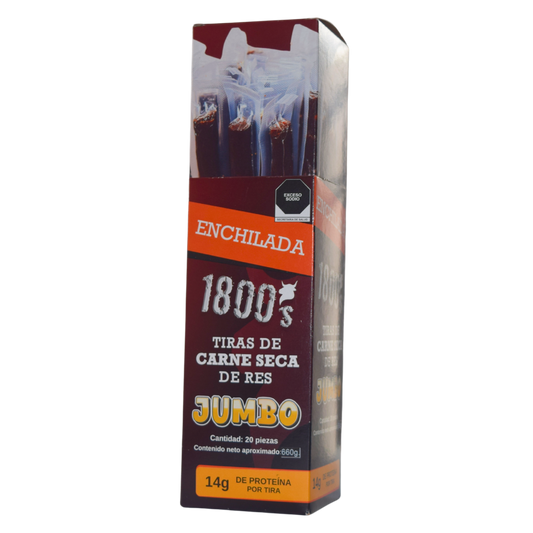 Tiras de carne seca Jumbo sabor Enchilada