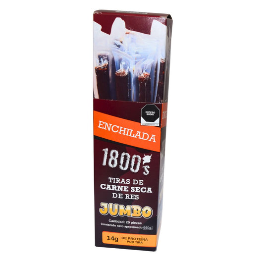 Tiras de carne seca Jumbo sabor Enchilada